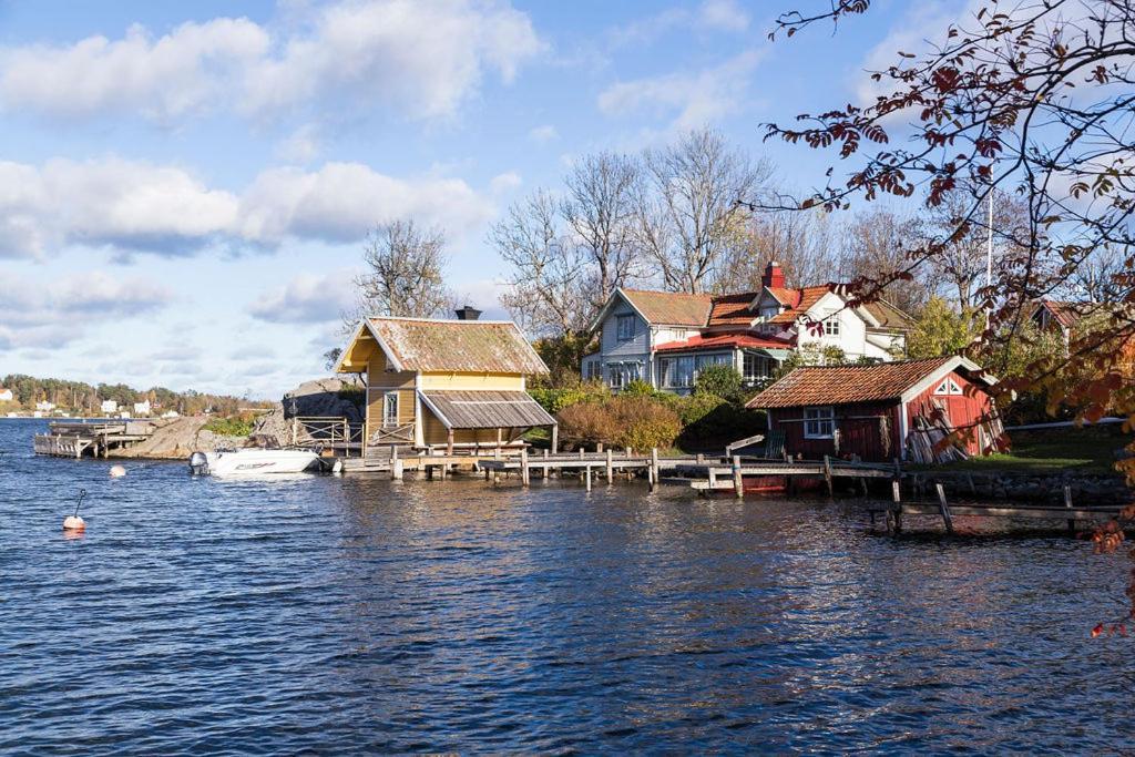 Appartamento Bla Huset Vaxholm Esterno foto