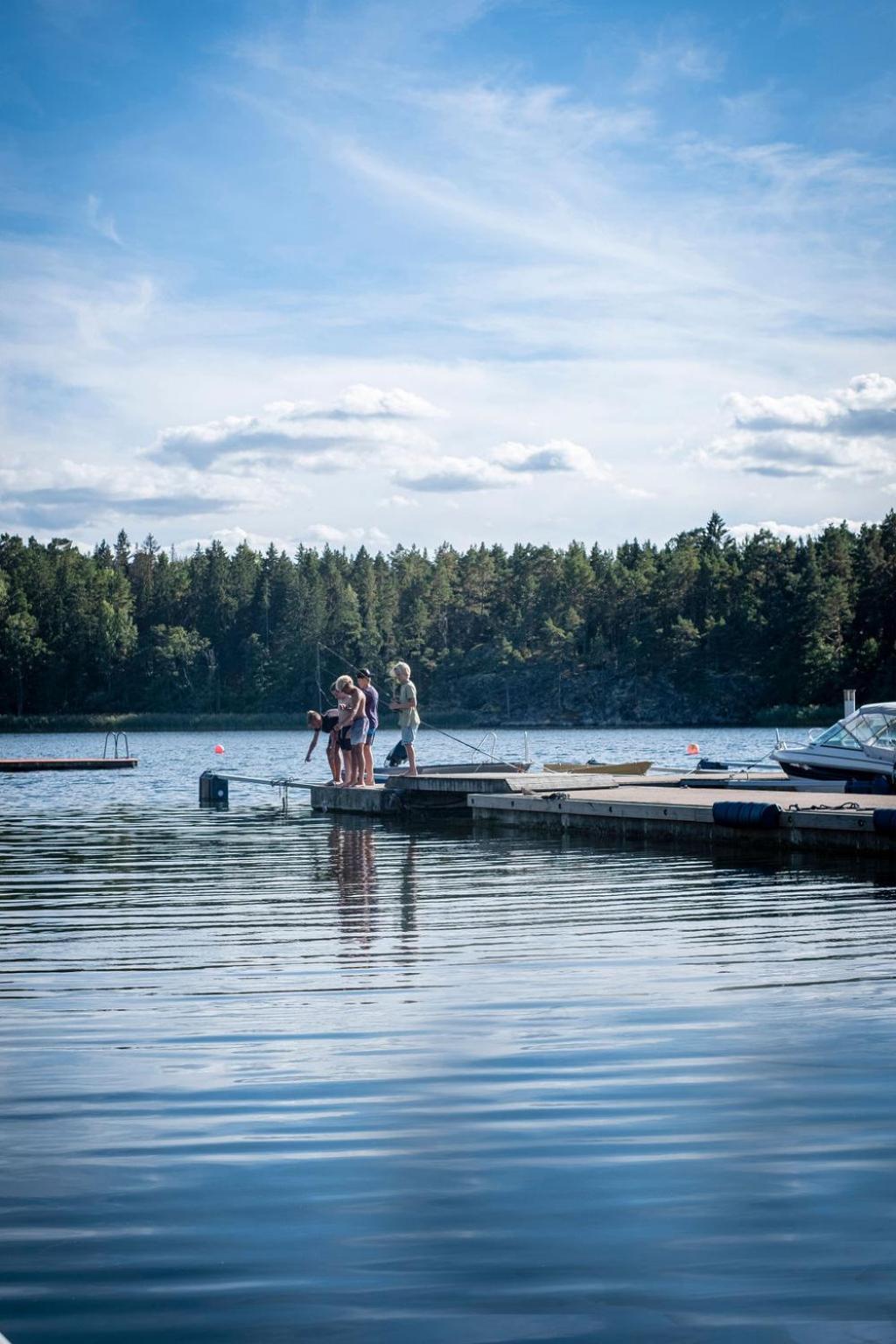 Appartamento Bla Huset Vaxholm Esterno foto